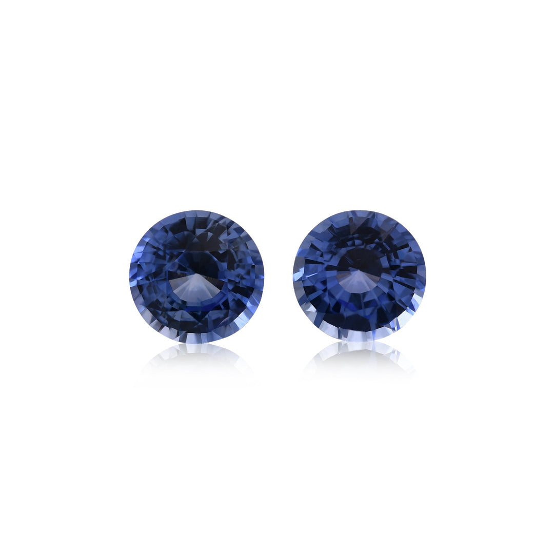 3.11 Carat Blue SRI LANKAN Round Sapphire