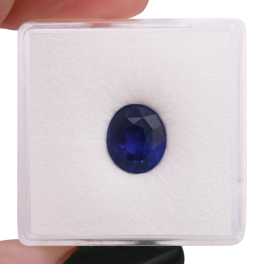2.72 Carat Blue SRI LANKAN Oval Sapphire