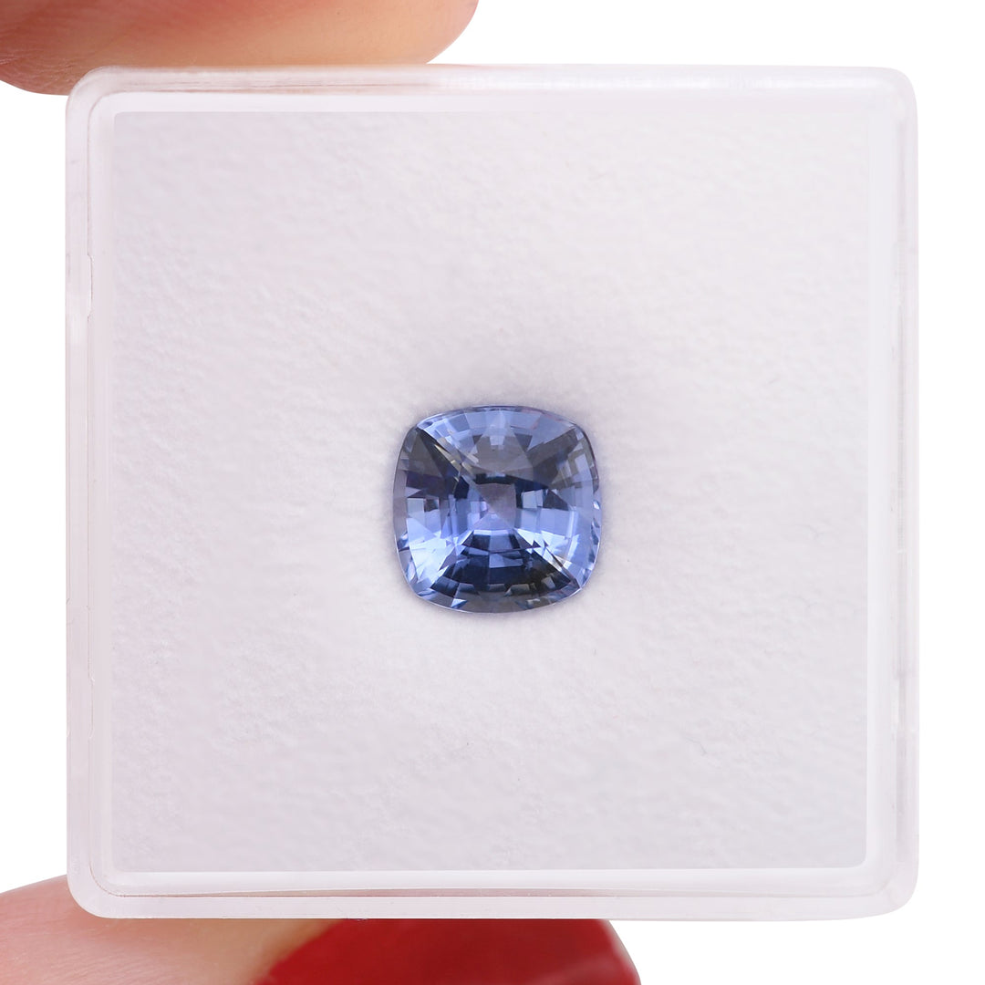 1.87 Carat Blue SRI LANKAN Cushion Sapphire