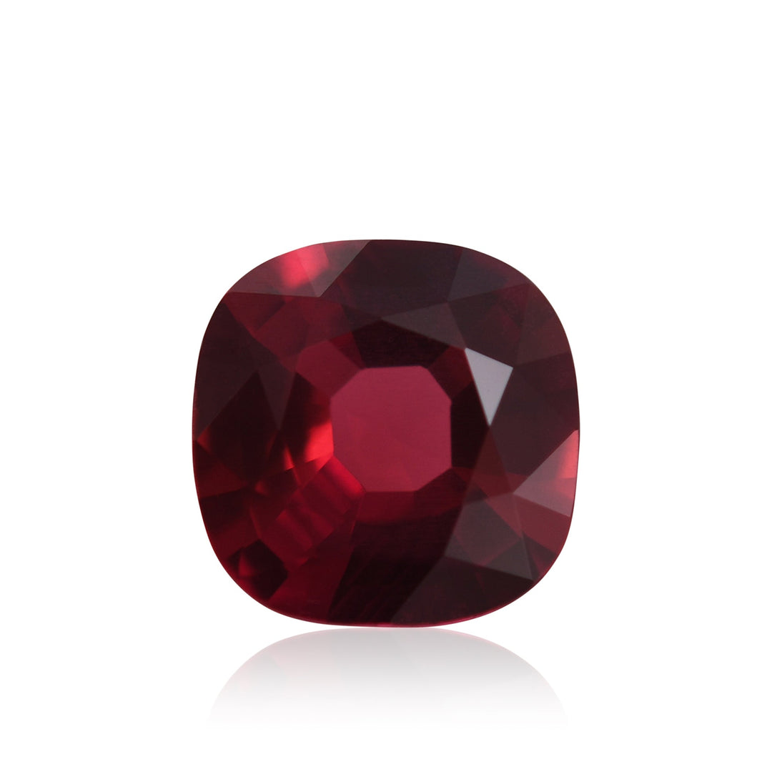1.14 Carat Red MOZAMBIQUE Cushion Ruby CD