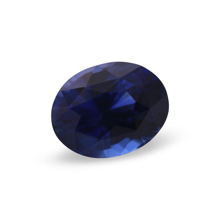 2.13 Carat Blue SRI LANKAN Oval Sapphire CD No Heat