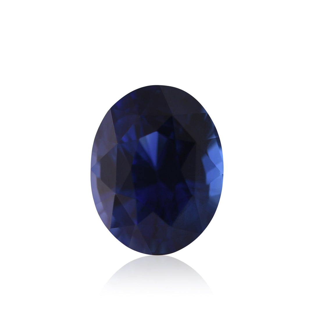 2.13 Carat Blue SRI LANKAN Oval Sapphire CD No Heat