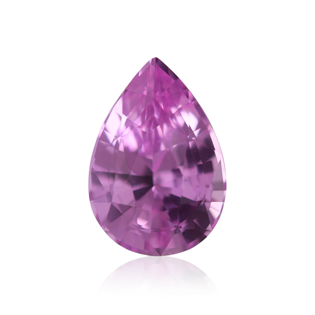 1.63 Carat Pink MADAGASCAR Pear Sapphire