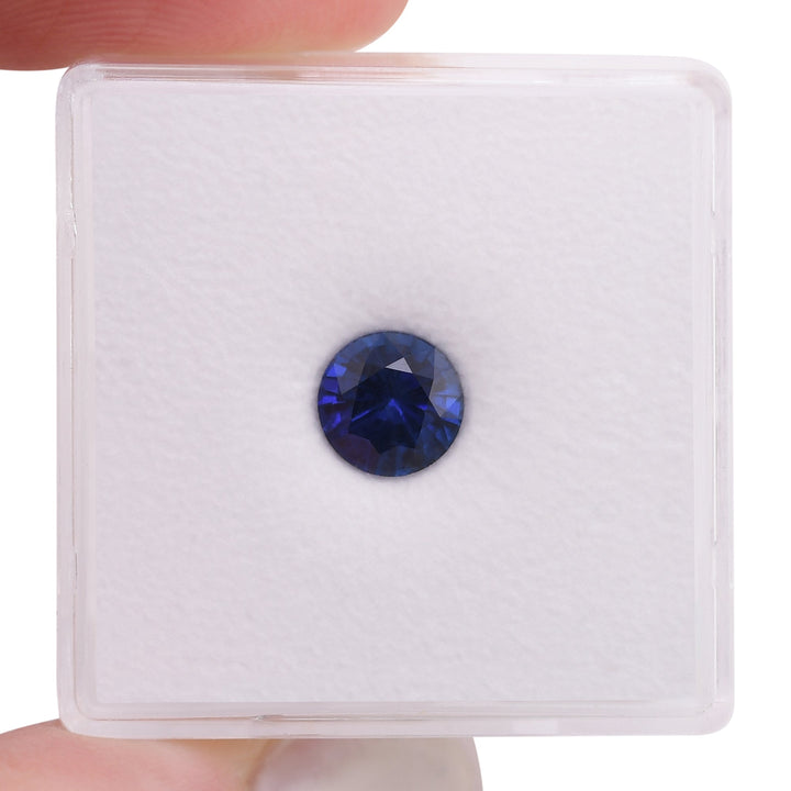 1.18 Carat Blue SRI LANKAN Round Sapphire