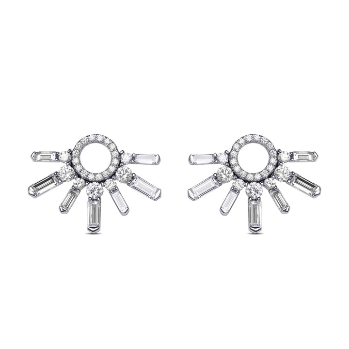 Leibish AURORA -Diamond Earrings