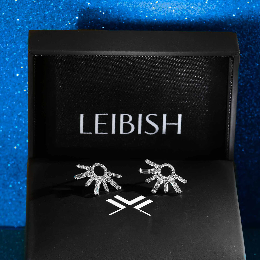 Leibish AURORA -Diamond Earrings