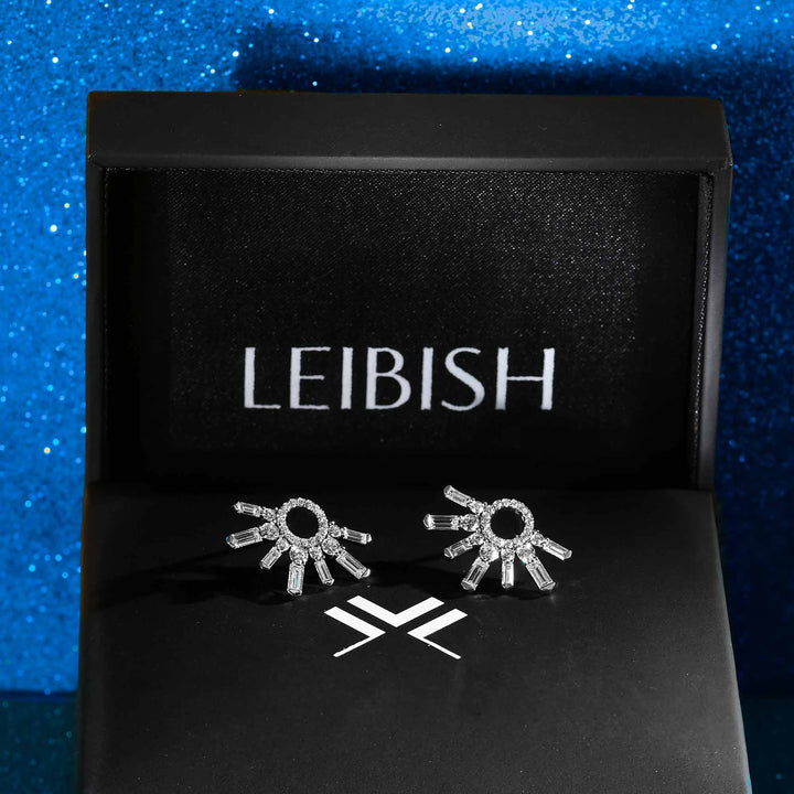 Leibish AURORA -Diamond Earrings