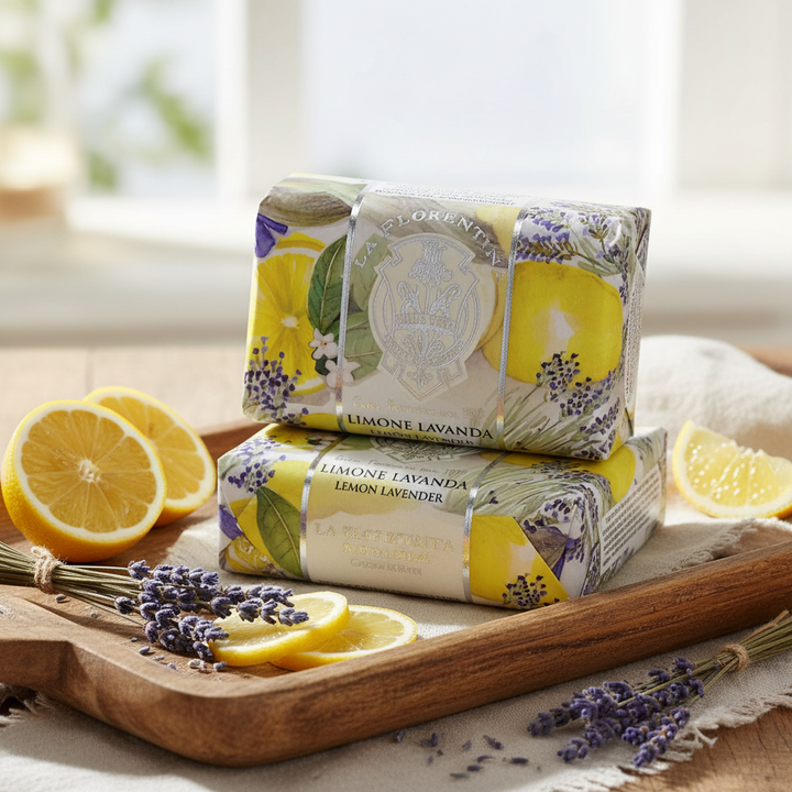 La Florentina Lemon Lavender Soap - Lifestyle