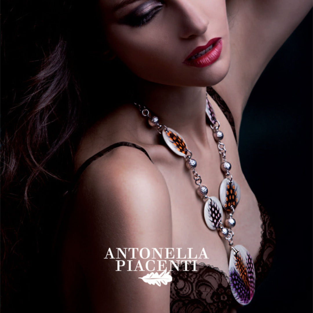 Antonella Piacenti Piuma Necklace Pendants 925 Silver