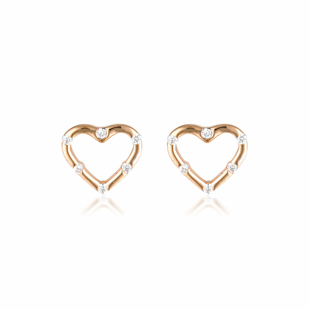 Georgini Earring Georgini Summer Sorbet Candy Cupid Earrings Rose Gold Brand