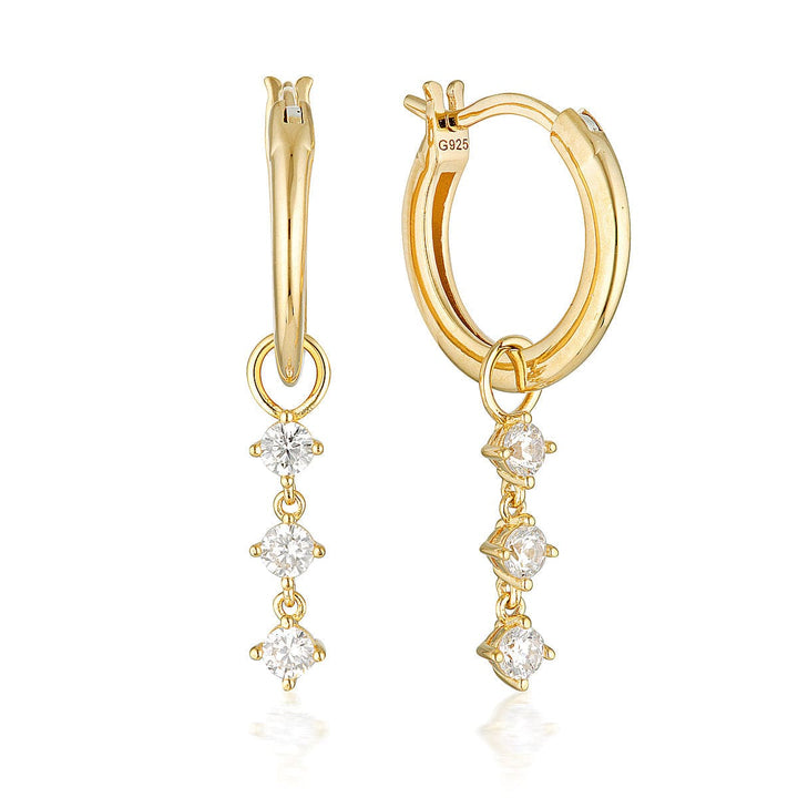 Georgini Earring Georgini Summer Sorbet Matcha Magic Earrings Gold Brand