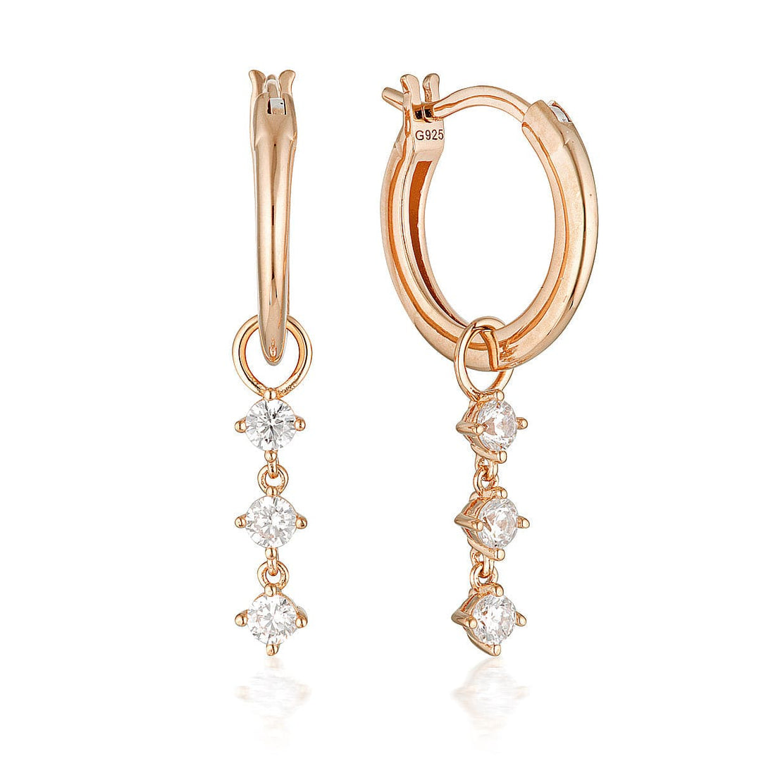 Georgini Earring Georgini Summer Sorbet Matcha Magic Earrings Rose Gold Brand